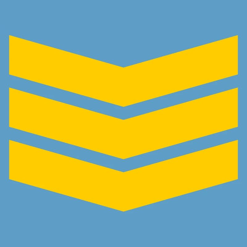 Chevron Stack Motif Gras