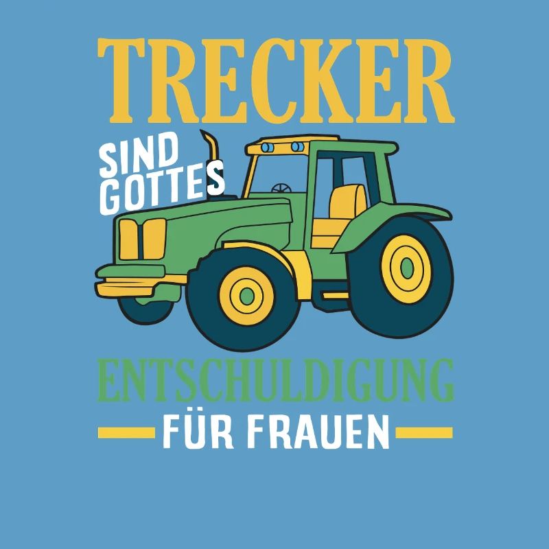 Traktorfahrer Hobby Bauer Traktor Männer Spruch