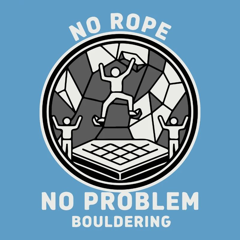 No Rope No Problem Bouldering Climbing