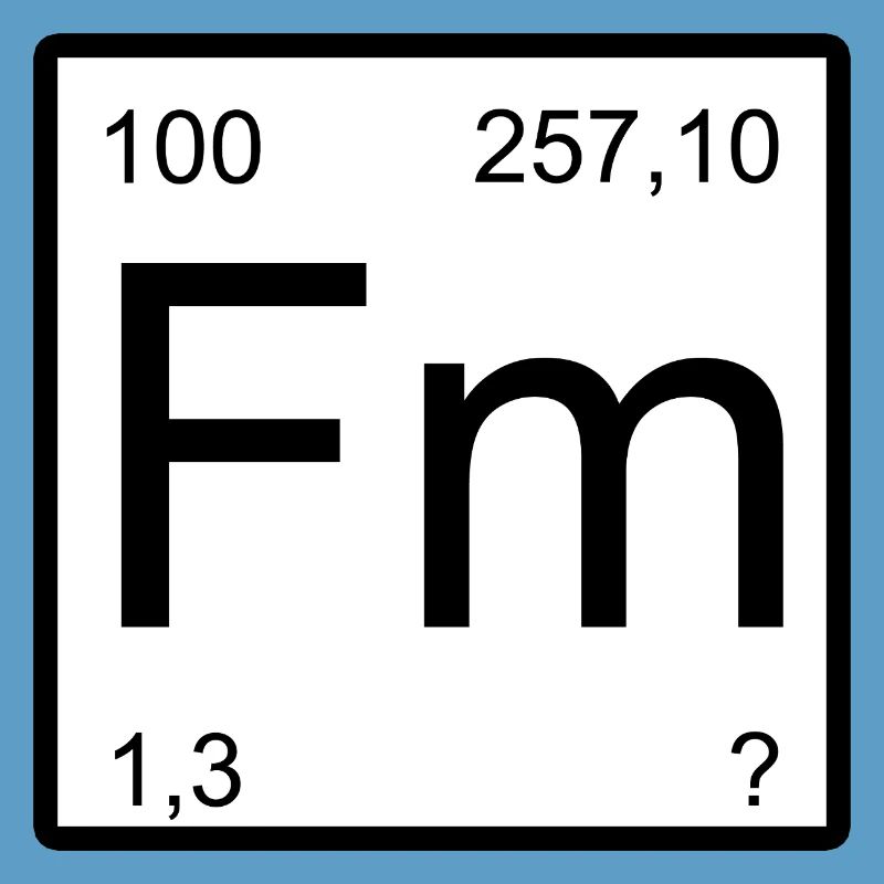 Fermium Period Table Design