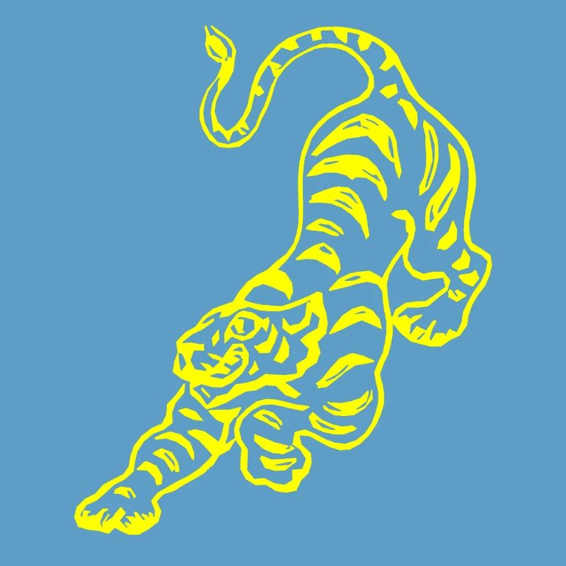 Chinesisches Tigermuster