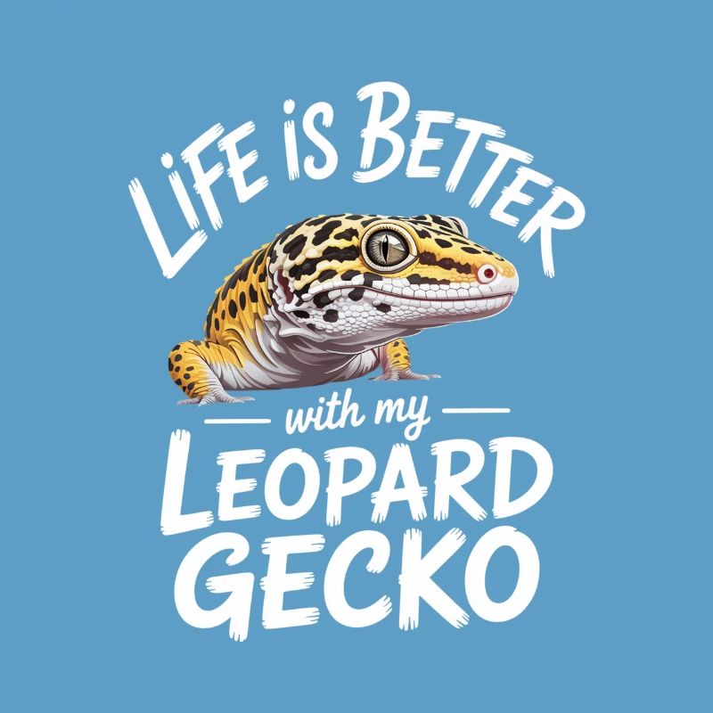 Das Leben ist besser mit Leopardgecko Tee