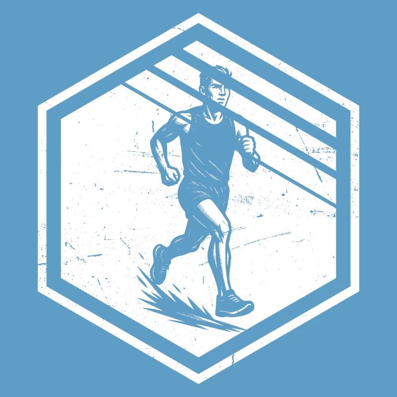 Modernes Running Artwork