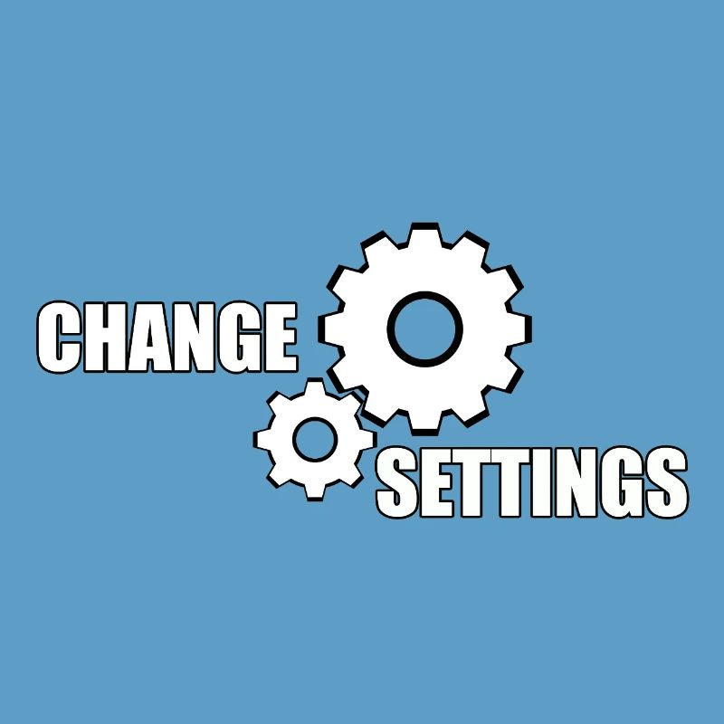 CHANGE SETTINGS