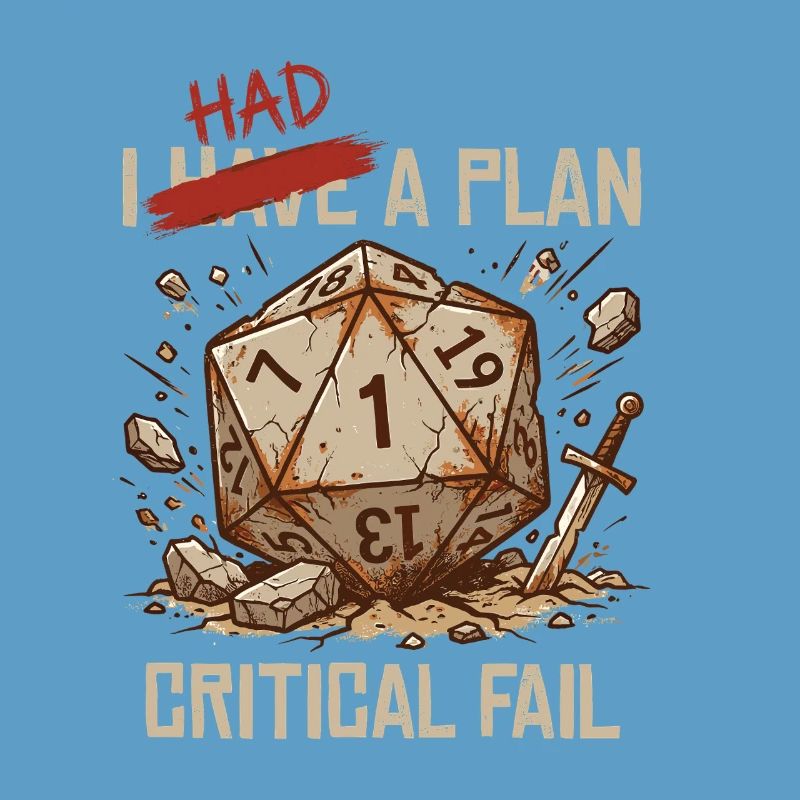 Échec critique – J’avais un plan cube