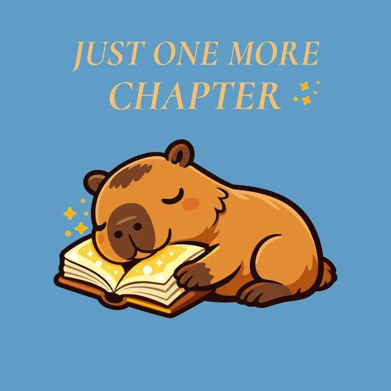 Just One More Chapter Capybara Read