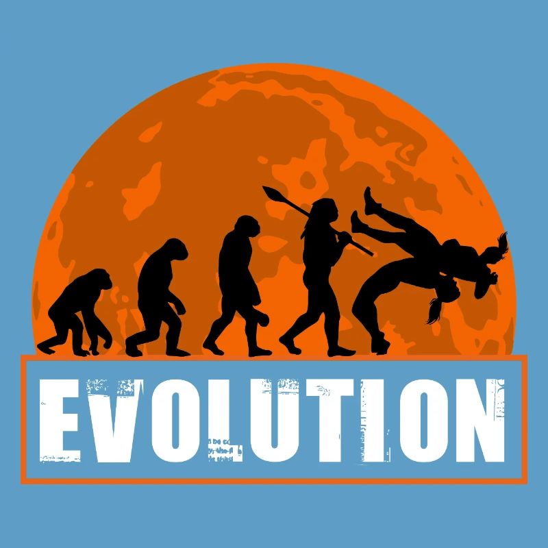 Évolution du catch Drôle de combattant MMA Grappling