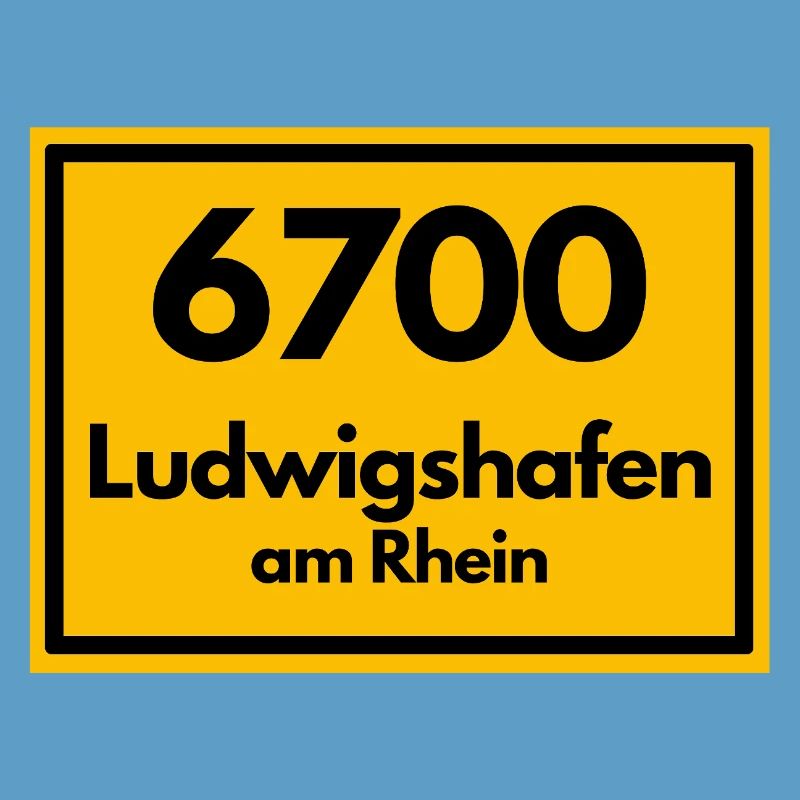 OLD POSTCODE POSTCODE RETRO 6700 LUDWIGSHAFEN