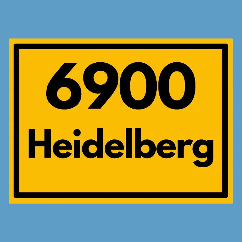 OLD POSTCODE POSTCODE RETRO 6900 HEIDELBERG