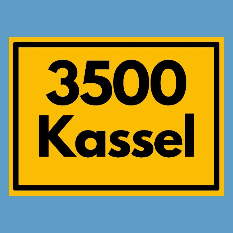 OLD POSTCODE POSTCODE RETRO 3500 KASSEL LÖWENSTADT