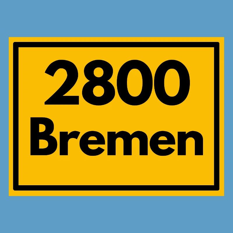 OLD POSTCODE ZIP CODE RETRO2800 BREMEN STADTMUSIK