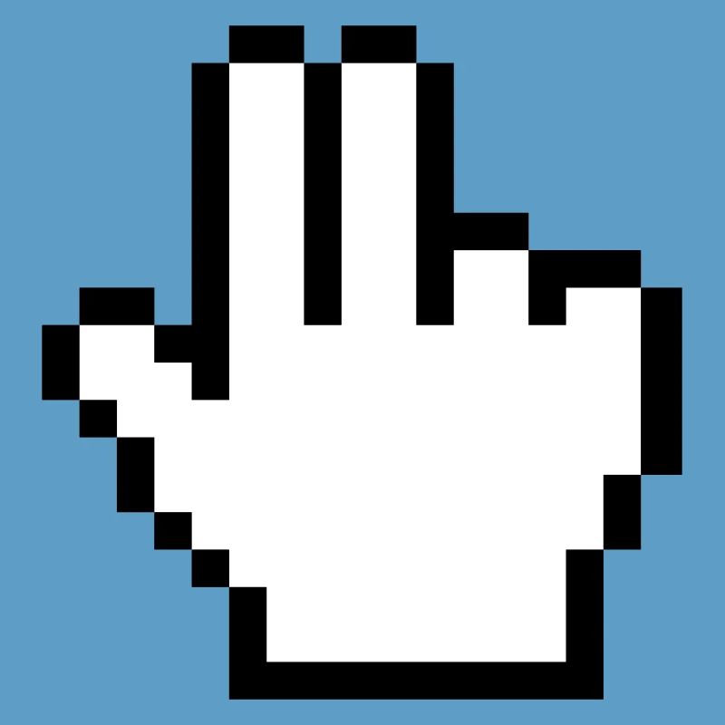 Mouse hand 2 fingers