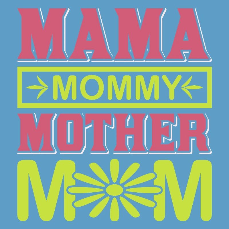 Mama Mama Mama Mama süßes Mutterschaftsgeschenk-Hemd