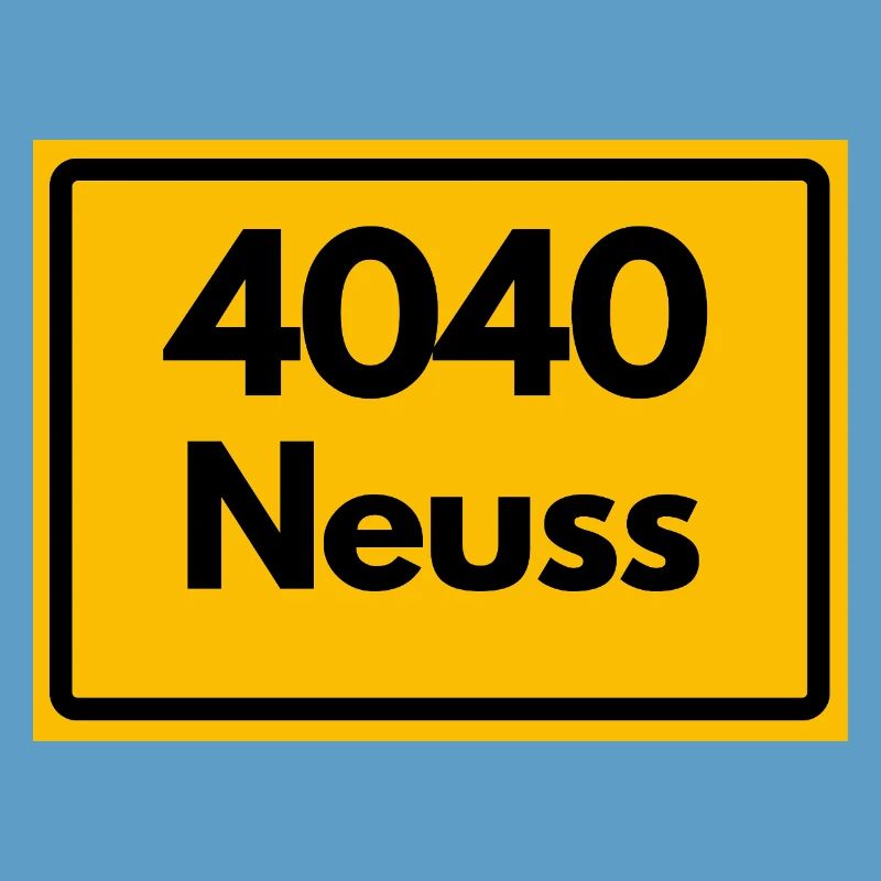 OLD POSTCODE POSTCODE RETRO 4040 CITY NEUSS