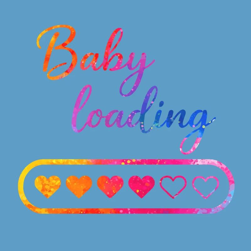 Baby loading herz