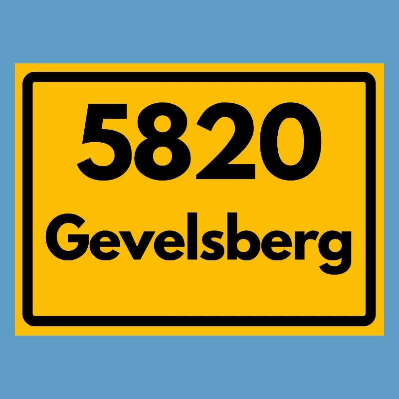 OLD POSTCODE POSTCODE RETRO 5820 GEVELSBERG