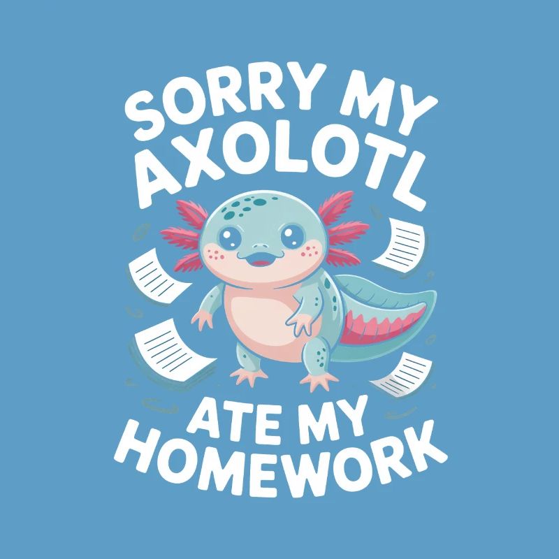 Conception d’excuses de devoirs pour l’axolotl