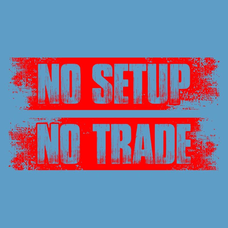 Pas de configuration, pas de commerce, Trader de la Bourse