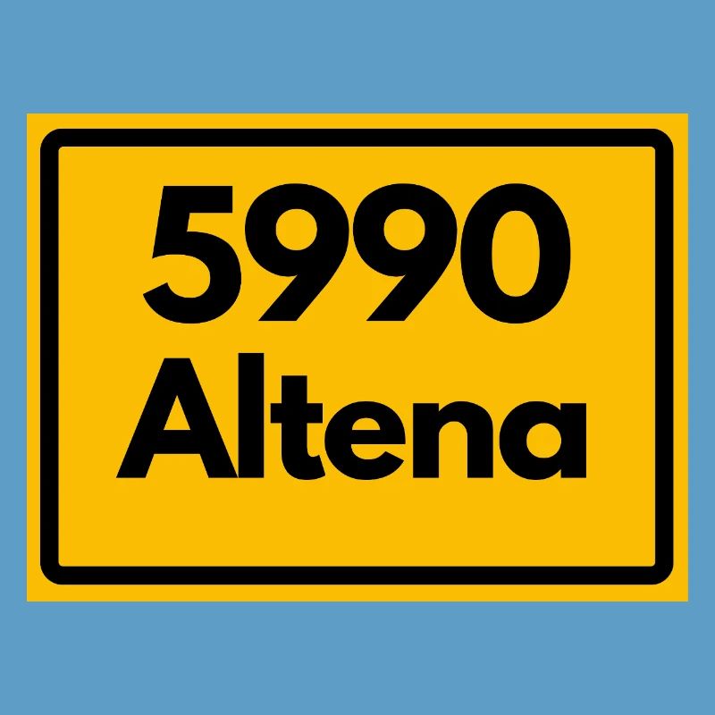 OLD POSTCODE POSTCODE RETRO 5990 ALTENA HEIMAT