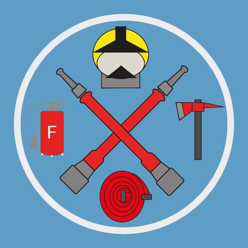 112 Fire Brigade Circle Logo