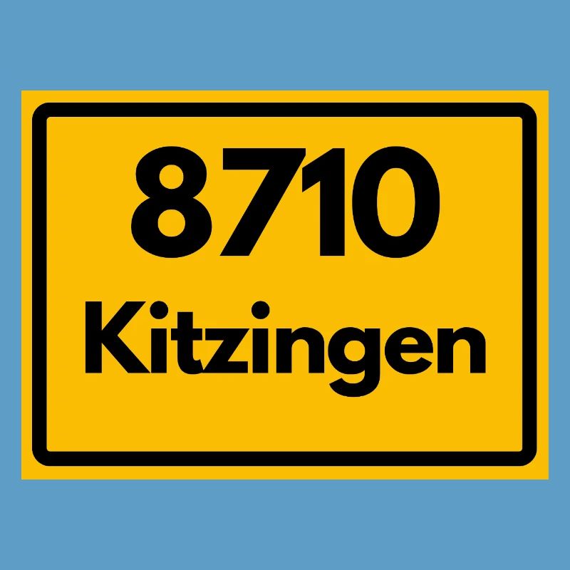 OLD POSTCODE ZIP CODE 8710 KITZINGEN HEIMATSTOLZ