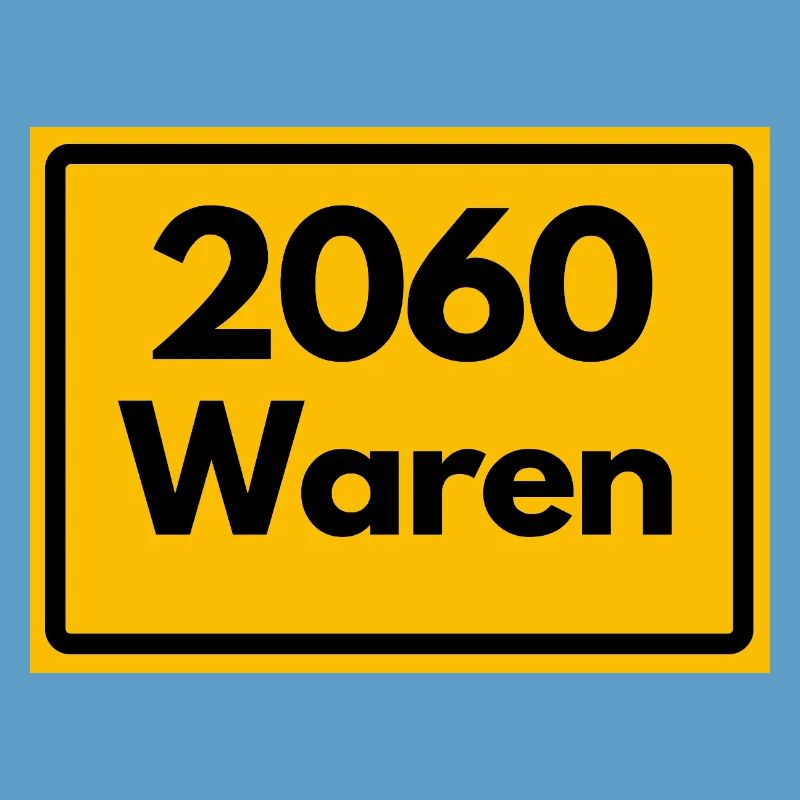 OLD POSTCODE POSTCODE RETRO 2060 WAREN MÜRITZ