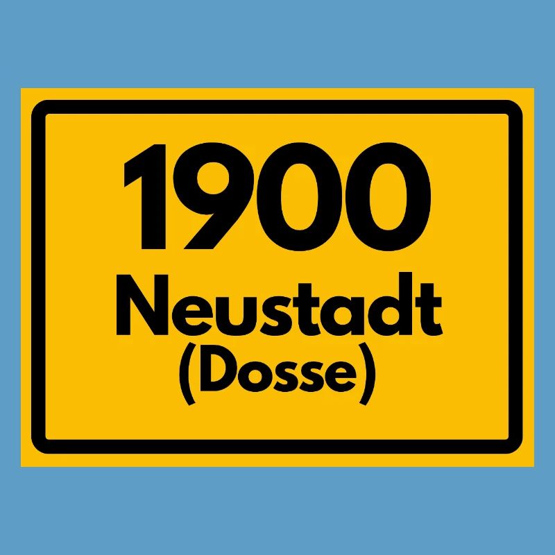 ANCIEN CODE POSTAL RÉTRO 1900 NEUSTADT DOSSE