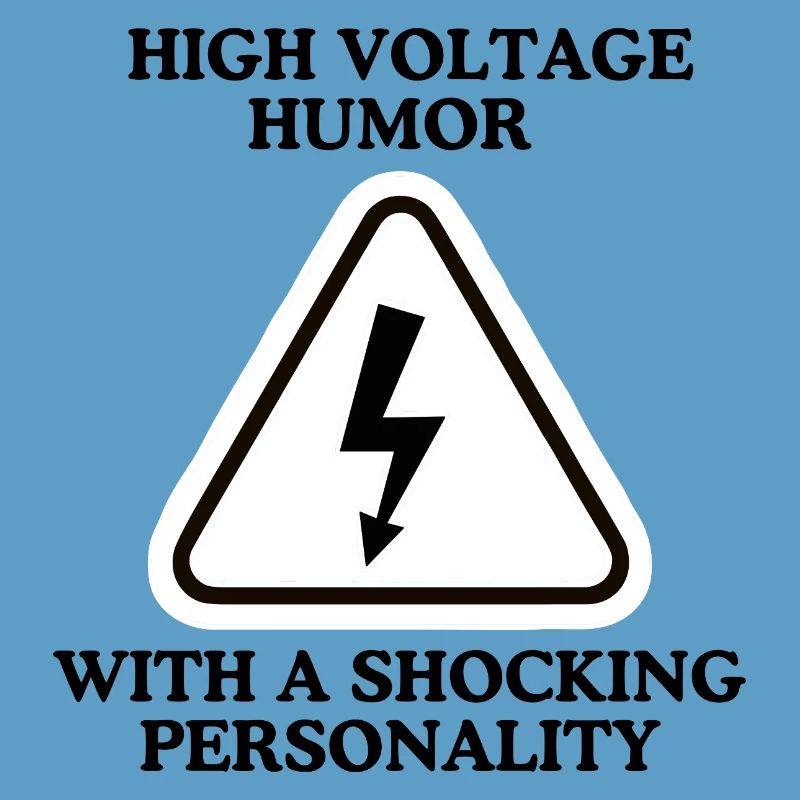 Lightning Warning Triangular Sign