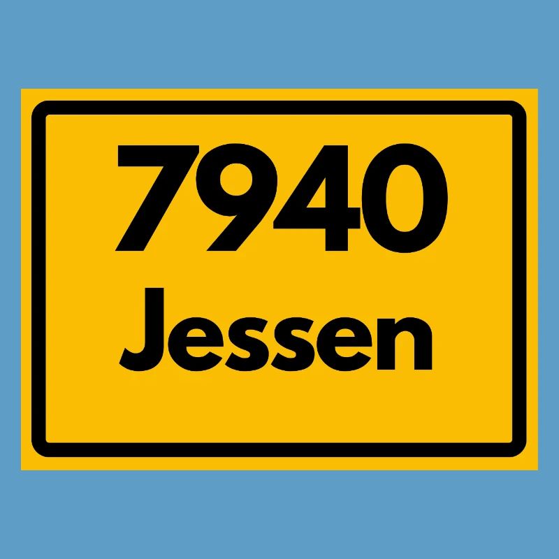 OLD POSTCODE ZIP CODE, SAXONY-ANHALT 7940 JESSEN