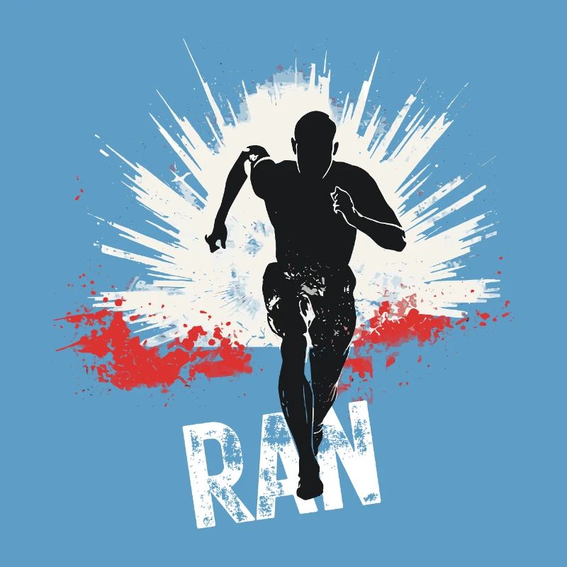 Running Jogging Runner Sprint Design