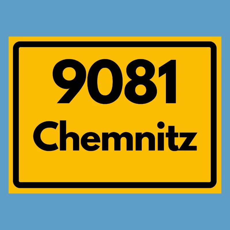 ALTE POSTLEITZAHL PLZ 9081 CHEMNITZ SACHSEN