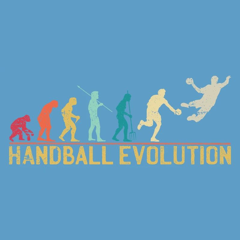 Conception de la progression de l'évolution du handball