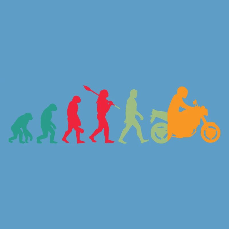 Evolution! Motorrad Geschenk Idee Bikes