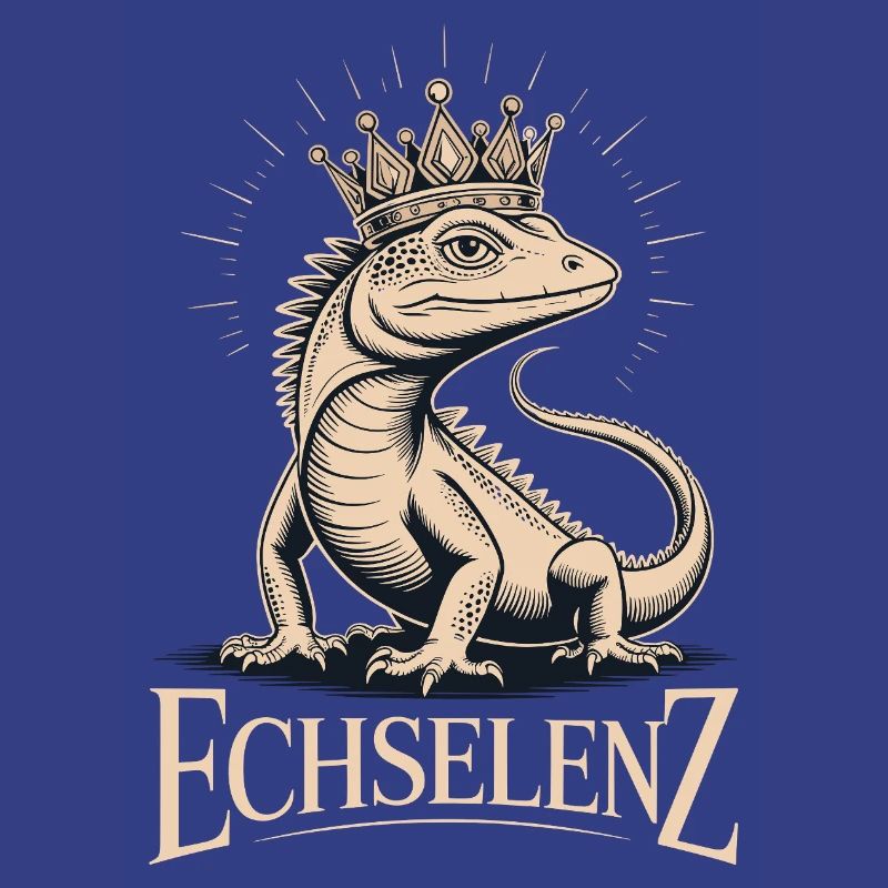 Echselenz Lustige Echse