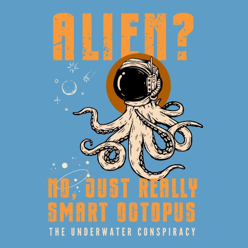Alien? No, Just Smart Octopus