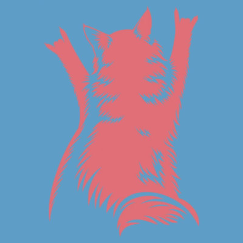 Vue arrière du Chat de Roche – Cornes de Diable