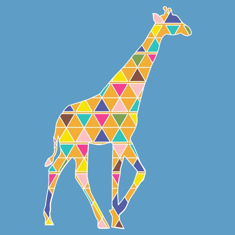 grafische Giraffe