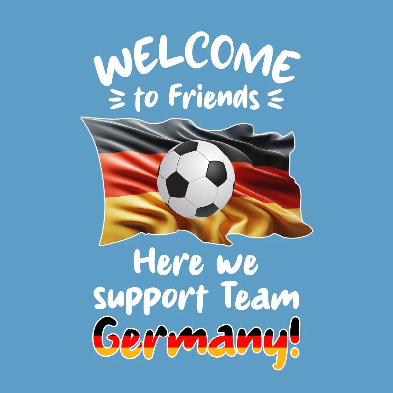 Willkommen Freunde - Wir supporten unser Team GER.