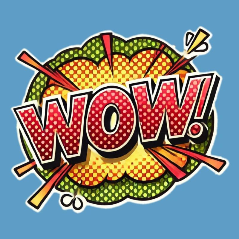 Pop Art Explosion Wow Design