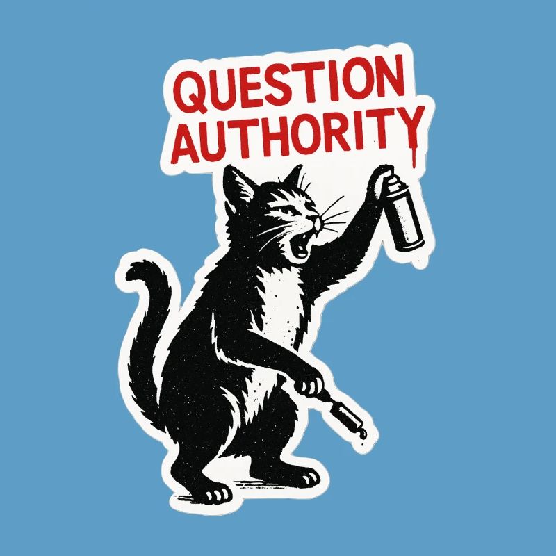 Cat Rebel: Question Authority