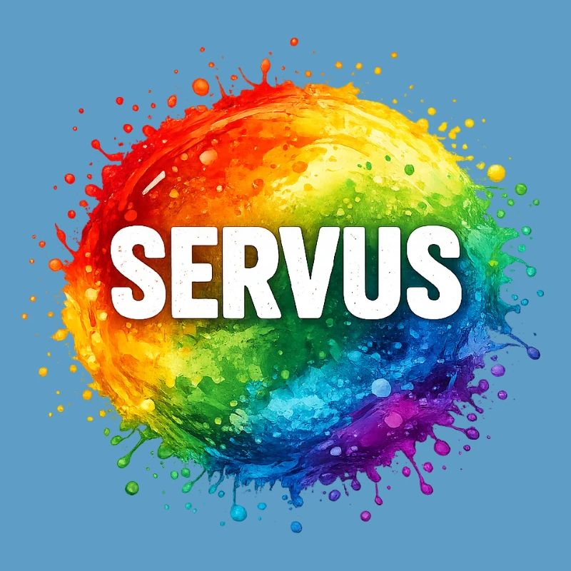 Colourful explosion SERVUS