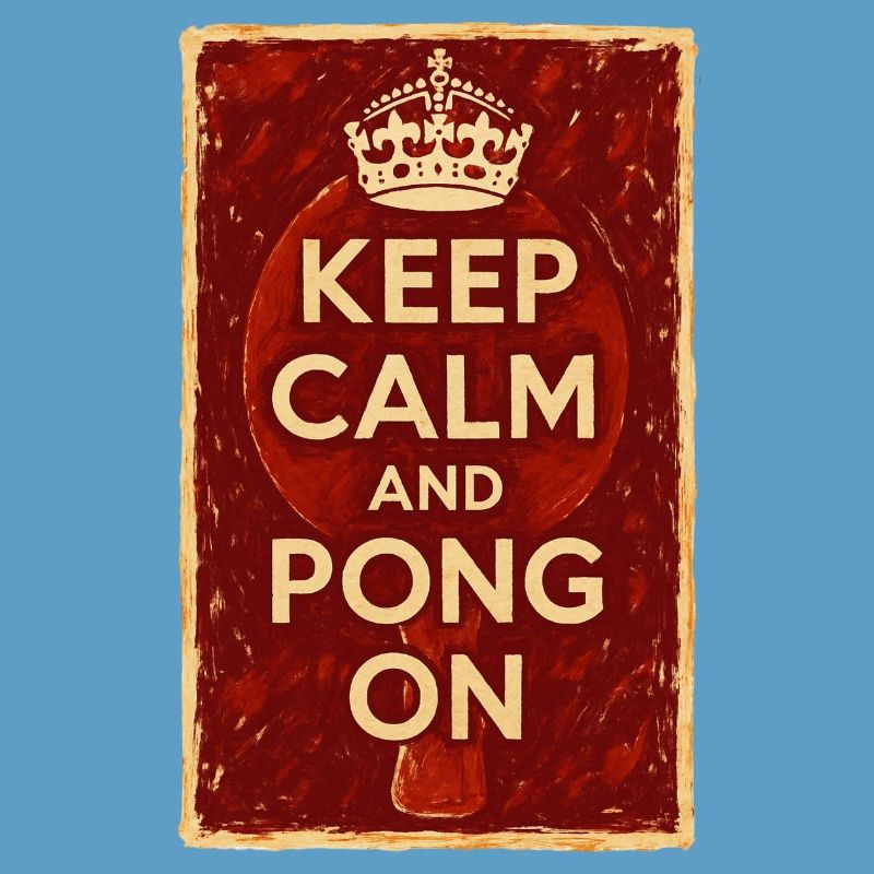 Keep Calm and Pong On / Ping