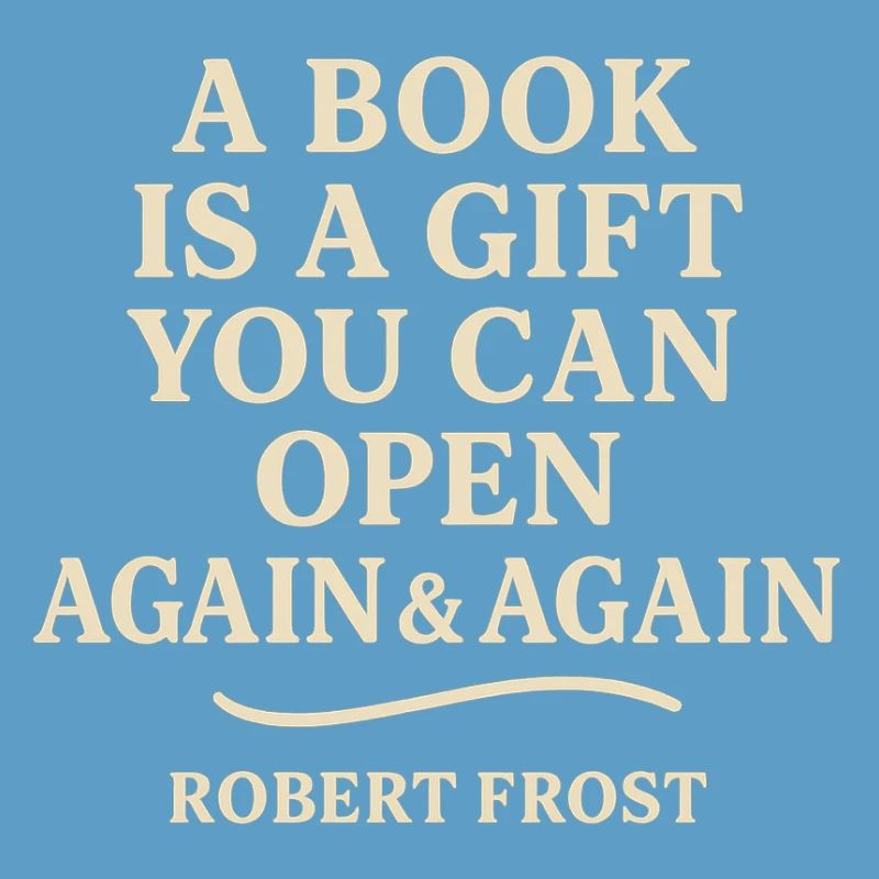 A book, a gift to open again