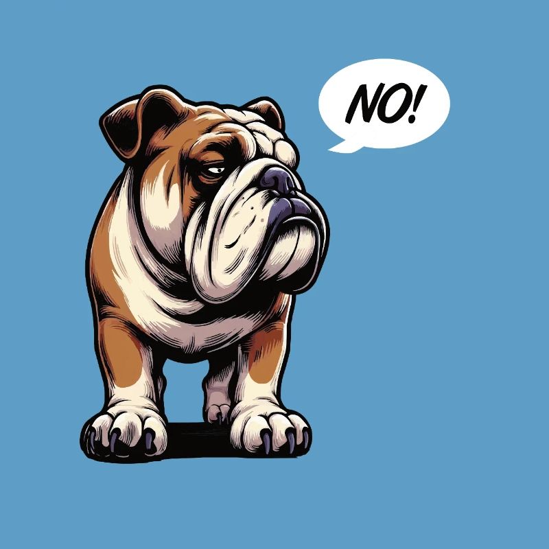 Pas de bouledogue anglais Bully Bully Owner