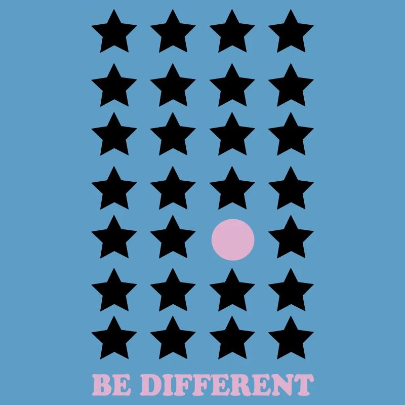 Sei Anders – Pastellpunkt Be Different
