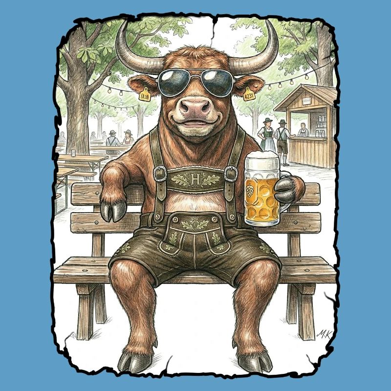 Stier Bulle Biergarten