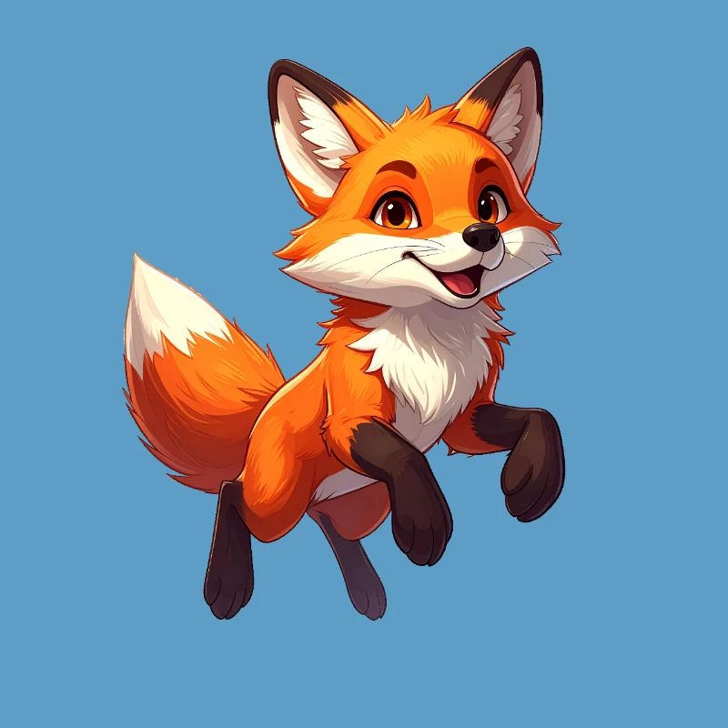 Jumping Fox