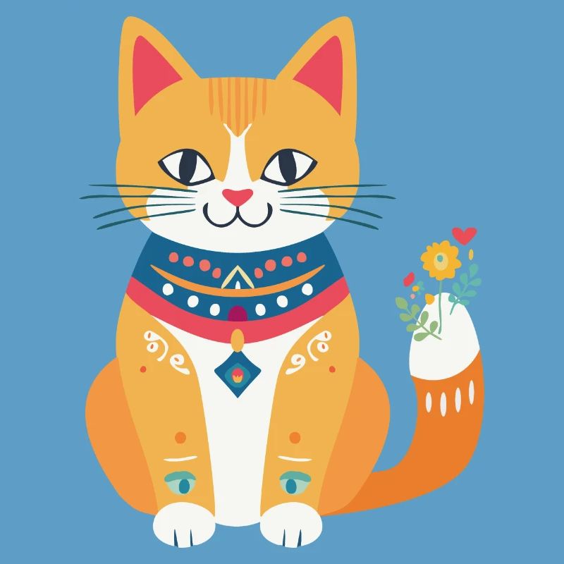 mignon chat folklore