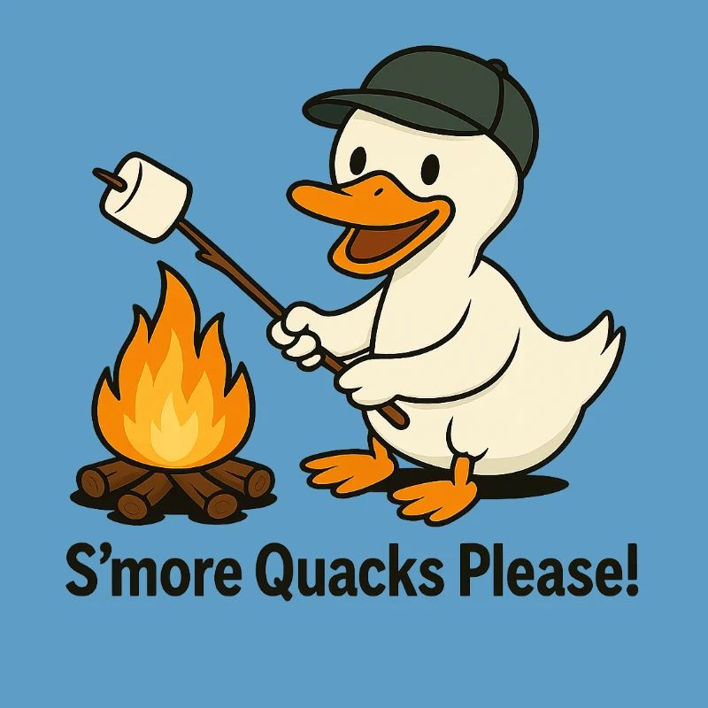 S'more Quacks Please! – Camping Duck