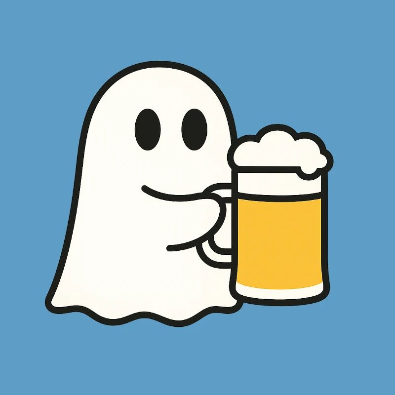 Geist mit Bierkrug